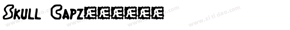 Skull Capz字体转换
